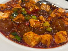 麻婆豆腐烧蹄筋-燕兰楼·清真西北融合菜(亚运村店)