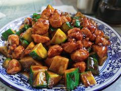 酱爆鸡丁-北大地皖峰饭馆