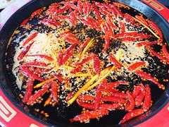 全红锅&nbsp;牛油-矮板凳老火锅(宽窄巷子店)