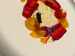 挪威烟熏三文鱼水晶黄瓜香槟奶油-福楼法餐厅FLO