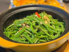 参八酱炒芸豆-望乡楼上海菜(日月光店)