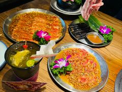 -明洞阿姨·韩式酱蟹烤肉·创意料理(三元桥店)