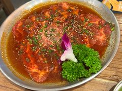 -明洞阿姨·韩式酱蟹烤肉·创意料理(三元桥店)