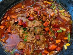 水煮牛肉-金牌外婆家(苏州中心店)