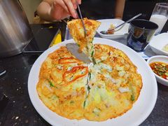 海鲜葱饼-青松馆韩国料理(香港中路佳世客店)