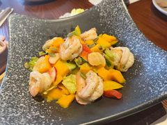 烤虾芒果沙拉-澳骄 Aussie Kitchen·手工披萨·西餐(国大店)