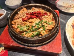 石锅家常豆腐-李记饺子·熏酱东北菜(欢乐谷店)