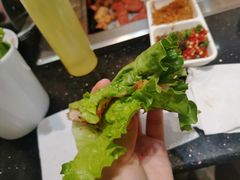 生菜包肉-汉丽轩韩式自助烤肉十二年(SM广场店)