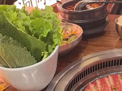 -明洞阿姨·韩式酱蟹烤肉·创意料理(三元桥店)