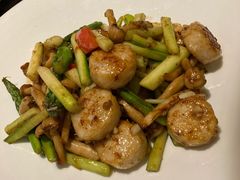 烧汁白玉菇炒带子-尚一汤 广东炖汤(金桥国际店)
