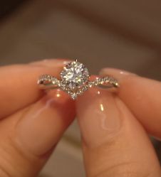 -钻石小鸟钻戒婚戒定制(石路店)