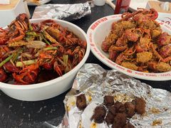 网红秘制龙虾-周姑娘不等味·牛羊肉火锅·螃蟹罗氏虾·烤鱼烤串(高邮店)