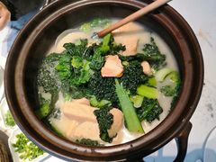黑白菜煨豆渣粑-上荔晶·土菜馆(古田店)