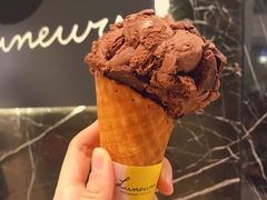 黑巧克力冰淇淋-LUNEURS月乐诗 冰淇淋咖啡(环贸店)