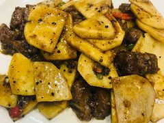 黑椒沙葛牛柳粒-日昌餐馆(亦庄店)