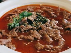 自制不老牛肉汤锅-付掌柜在成都·热炒砂锅集(金禾店)