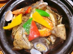 砂锅深海鲽鱼头-必点海鲜·鲅鱼水饺(鞍山西道店)