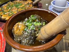 烤火椒皮蛋-灶东家民间菜(回兴店)