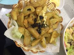 芥末起司薯角-韩时烤肉(枫蓝店)