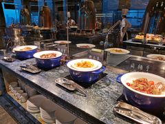 自助取餐区-美食汇自助餐厅(成都万达瑞华酒店)