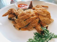 蒜香芝麻鸡-上海小南国(国会店)
