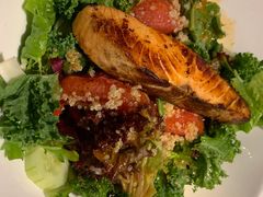 煎三文鱼西柚藜麦沙拉-blue frog蓝蛙(长泰广场店)