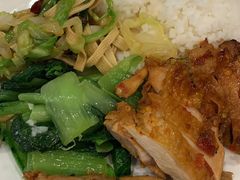 奥尔良烤鸡腿饭-网易食堂