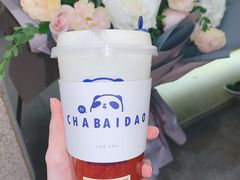 草莓鲜芝士-茶百道(义乌之心店)