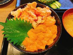 海胆蟹腿盖饭-札幌二条市场 大矶(本店)
