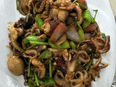 酱爆八爪鱼-渔家小院观海海肠捞饭地方菜(环海中路店)