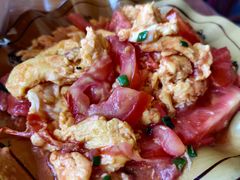 土鸡蛋炒西红柿-老根农家饭店