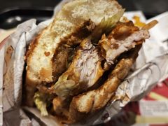 糯辣辣糯鸭鸭鸡腿堡-肯德基(绍兴胜利店)