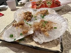 蒜蓉粉丝蒸扇贝-喜记避风塘炒辣蟹(旗舰店)