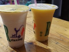 水蜜桃益力多-花姨·老电影院果汁冰(88号店)