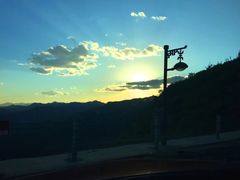 定都阁夕阳-定都峰