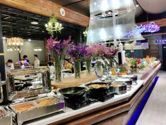 自助取餐区-蓝珊甄选海鲜自助·火锅大排档(近阿那亚店)