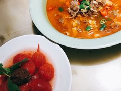酸汤时蔬肥牛-绿茶餐厅(朝阳大悦城店)