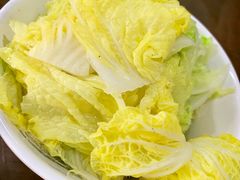 焯白菜-老爆肚满五香烧牛羊肉