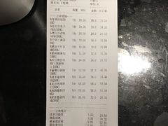 账单-绿茶餐厅(西单老佛爷店)