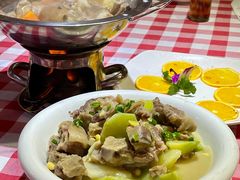 翠绿白汁腊火蹄-龙桥私厨·姜花菊花过桥鱼·顺德菜(容桂店)