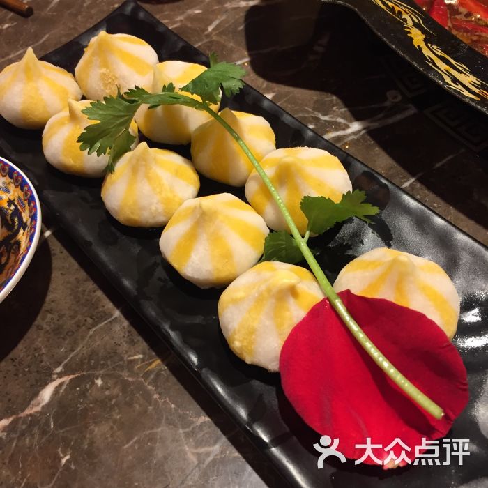 来龙儿火锅(天河岗顶店)蟹黄丸图片 - 第1张