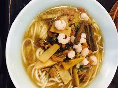 虾爆鳝面-奎元馆.百年奎元.非遗传承(西湖边的解放路店)