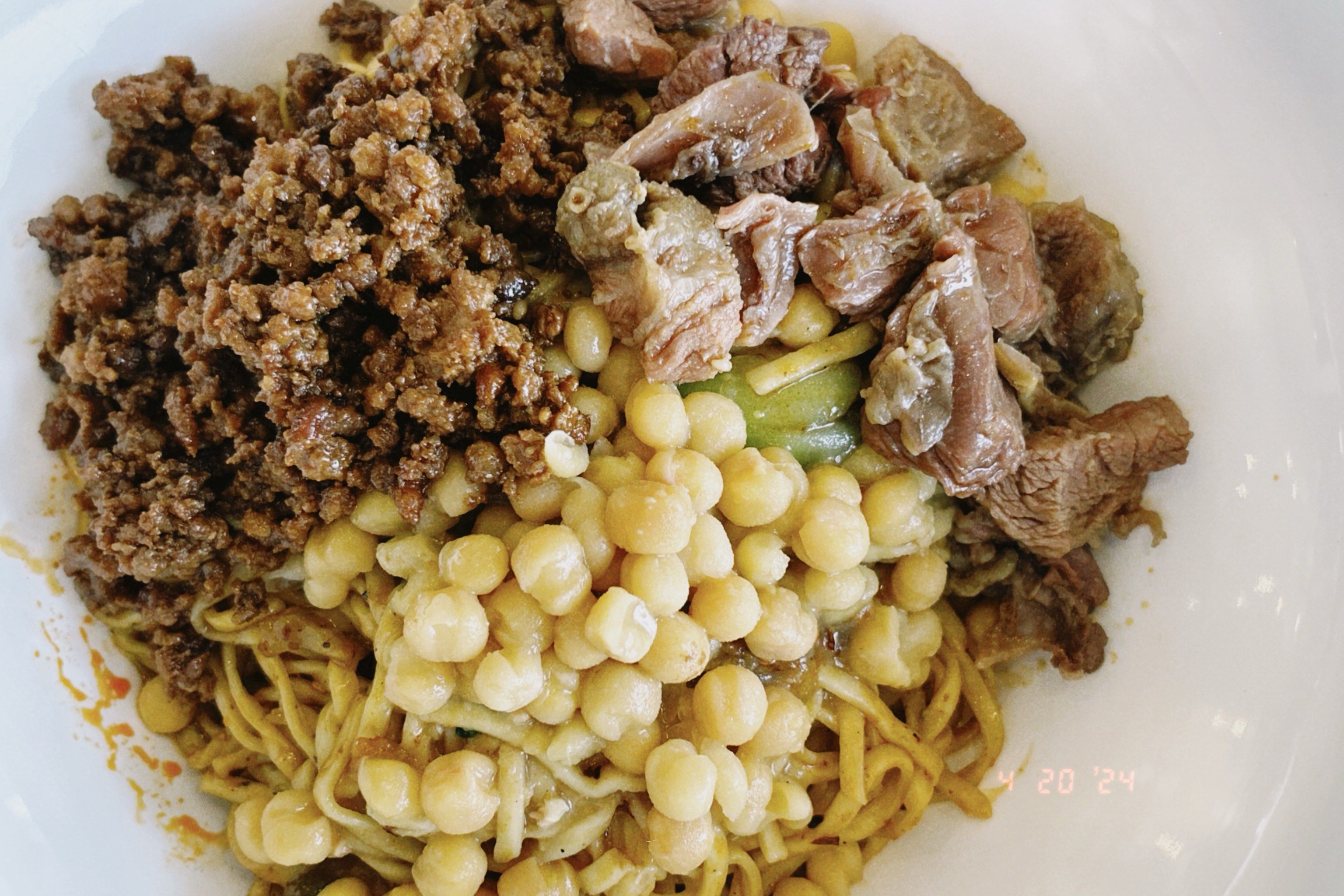 干溜碗杂加牛肉