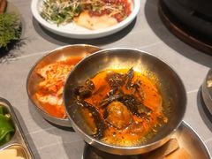 -草家酱蟹炭火烤肉店(珲春南路一店)