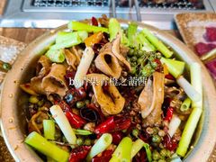 油爆麻椒心管-大油嘴碳烤油边