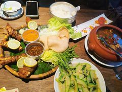云南山野瓜炒枸杞苗-小喜客·云南特色菜(纳西庭院店)