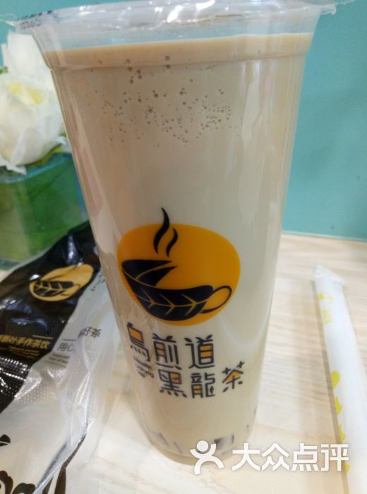 乌煎道黑龙茶金砖奶茶图片 - 第2张