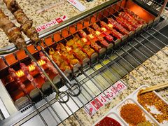 现穿羊肉大串-丰茂烤串(港旅店)