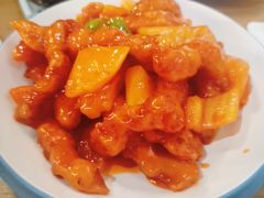 菠萝咕咾肉-陈傻子餐厅(世纪都会店)
