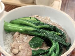 花菇肉饼饭-黄祥华养生堂·炖汤·营养蒸饭(岭南天地店)